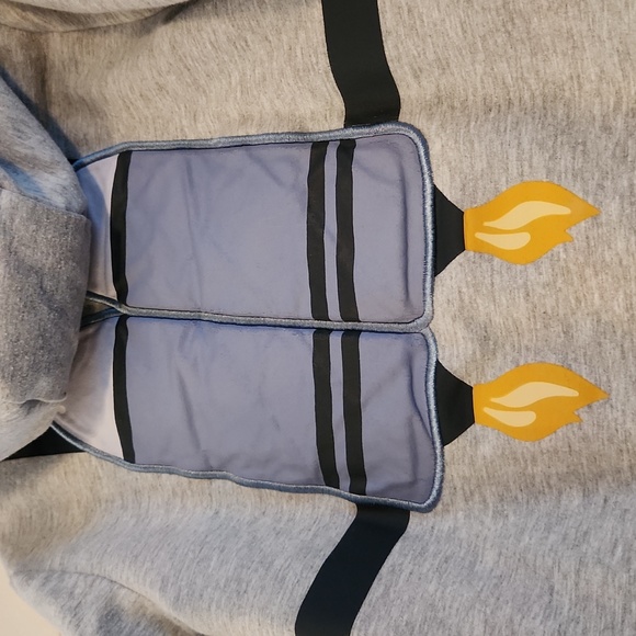 JARVIS ARCHER 3 PIECE ROCKET/SPACE SET. SIZE 3T GREY AND BLUE - Picture 2 of 6